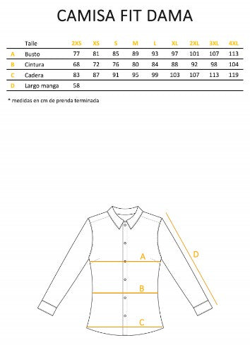 Camisa Fit Dama