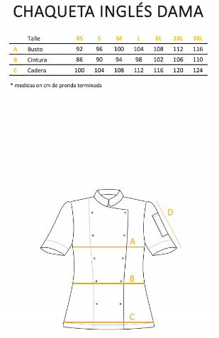 Chaqueta Inglés Mujer