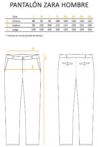 Pantalón Zara Hombre