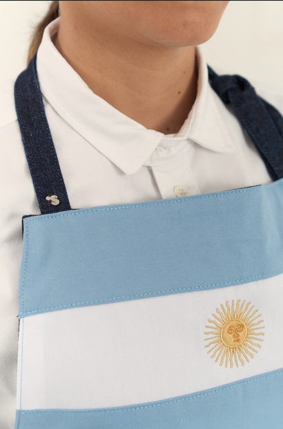 Delantal Petit Bandera Argentina