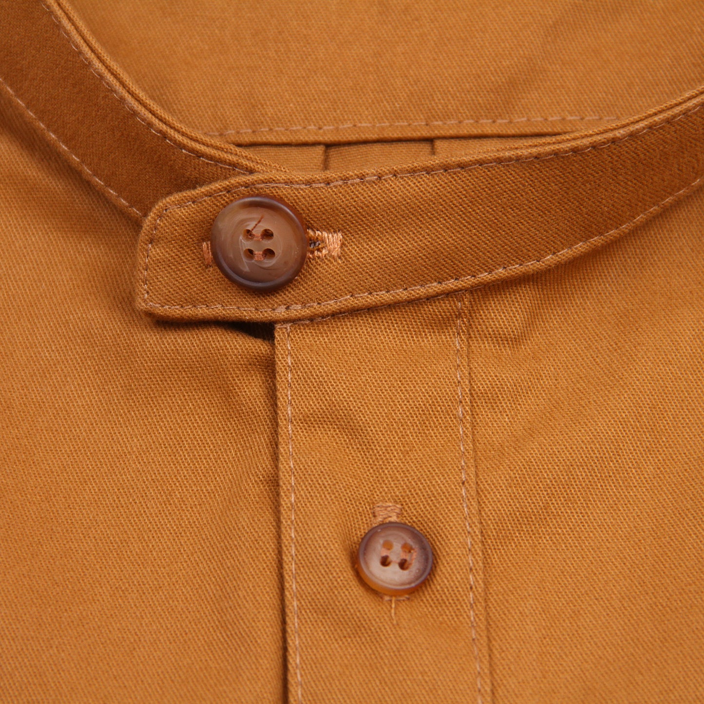 Camisa/chaqueta urban mao Marrón Hermes Unisex