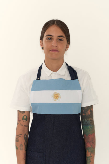 Delantal Petit Bandera Argentina