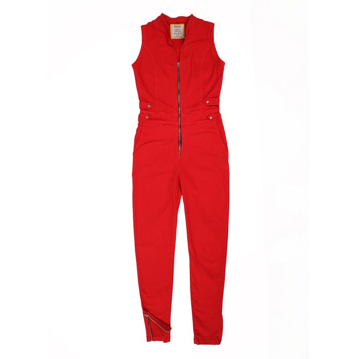 Overol Rojo sin mangas