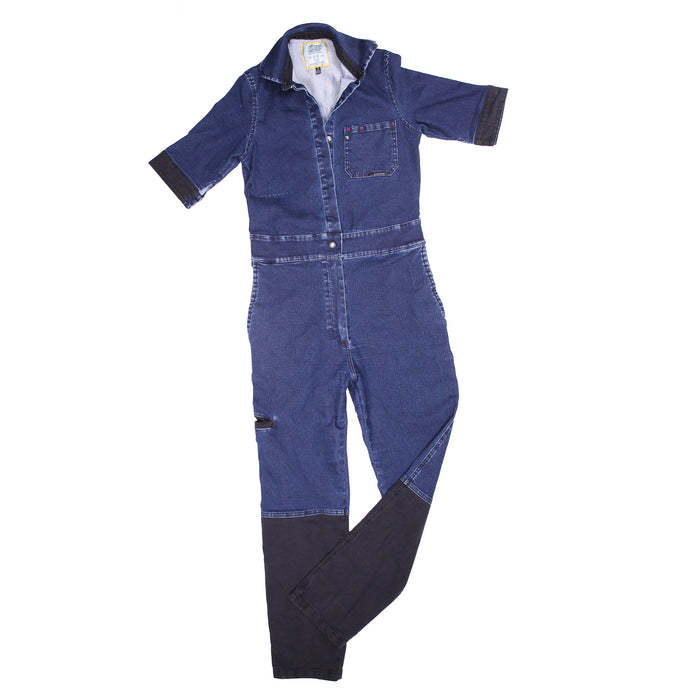 Overol Denim combinado